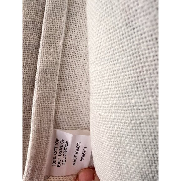 PINK CHRISTMAS Trees Kitchen Towel Set of 2 Embroidered BEADED Detailed 20" x 28 - Picture 5 of 8